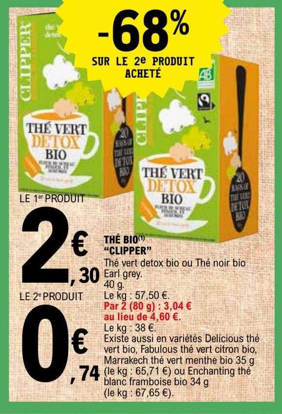 Thé Bio "clipper"
