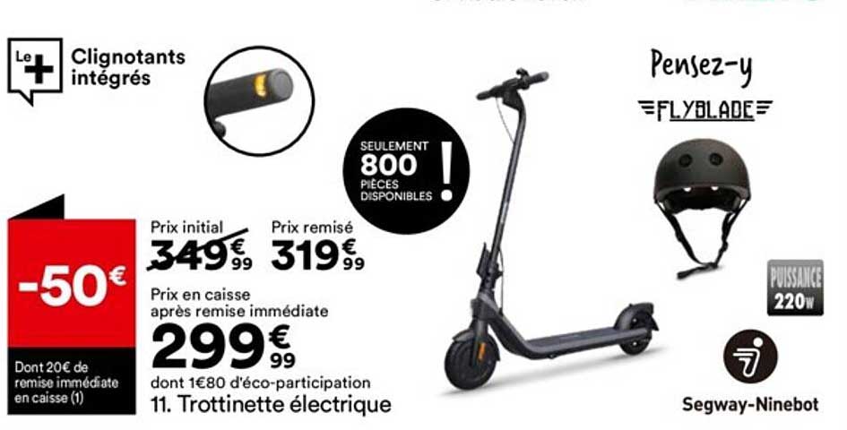 trottinette électrique segway-ninebot
