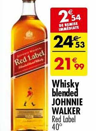 whisky blended johnnie walker