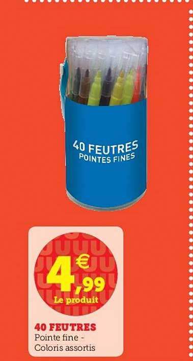 40 Feutres