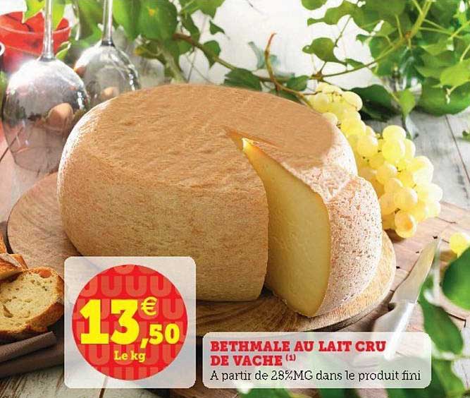 Bethmale Au Lait Cru De Vache