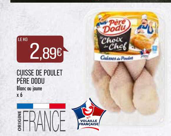 cuisse de poulet père dodu