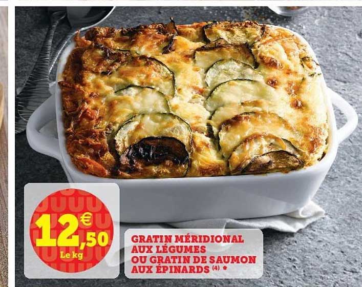 Gratin Méridional Aux Légumes Ou Gratin De Saumon Aux épinards
