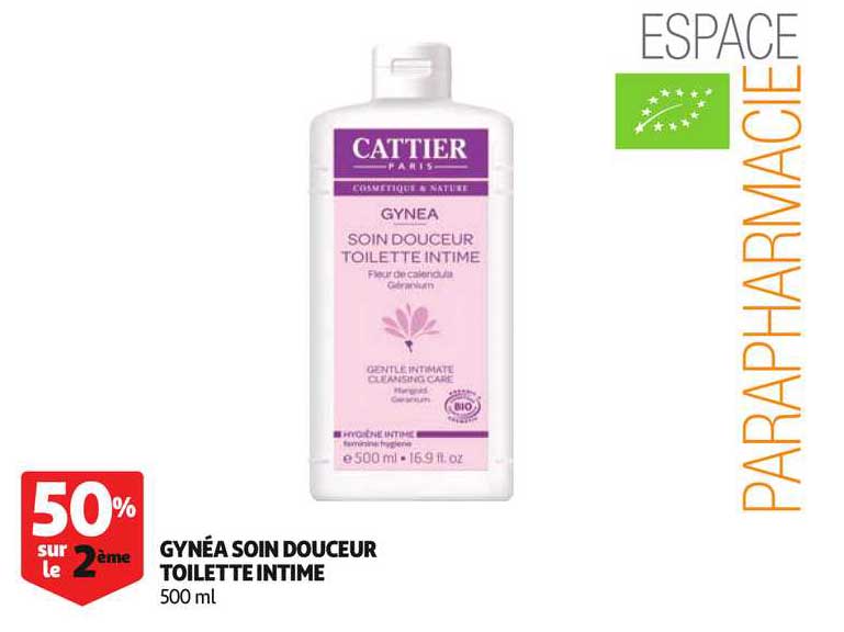 Gynéa Soin Douceur Toilette Intime 50% Sur Le 2ème