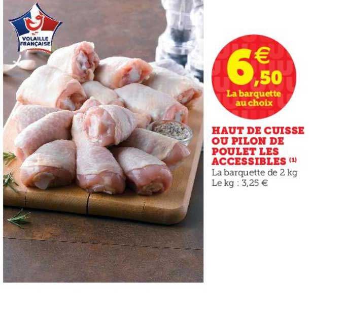 Haut De Cuisse Ou Pilon De Poulet Les Accessibles