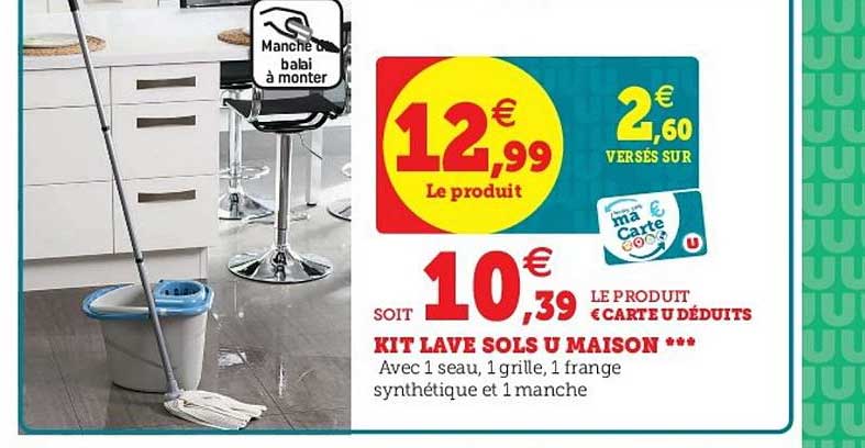 kit lave sols u maison