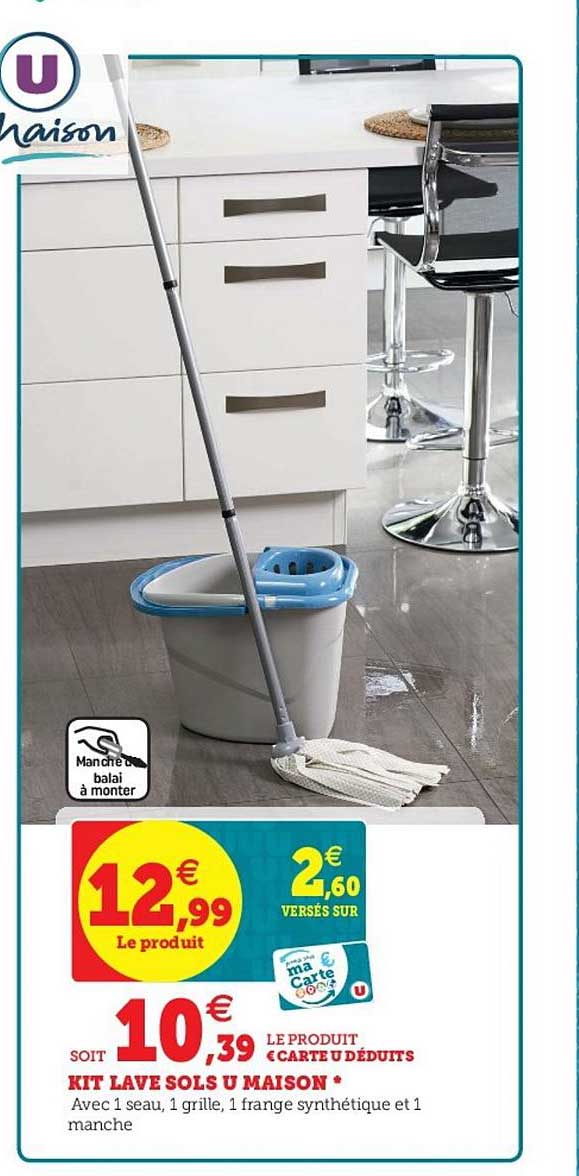 kit lave sols u maison