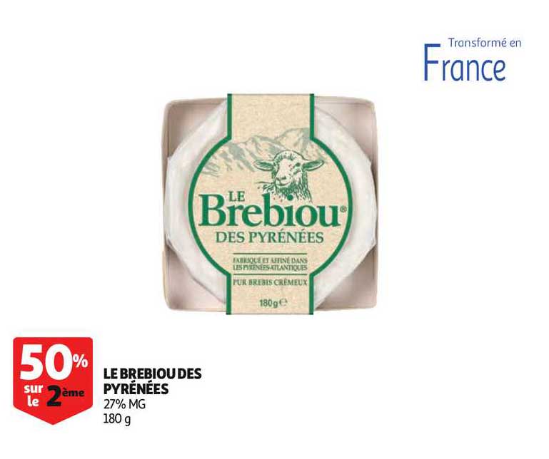 Le Brebiou Des Pyréénes 50% Sur Le 2ème