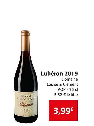 Lubéron 2019 Domaine Louise & Clément