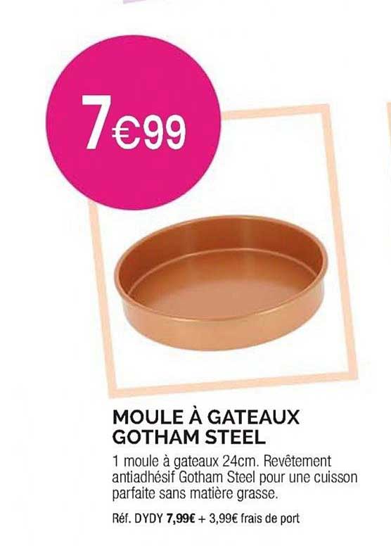 moule à gâteaux gotham steel