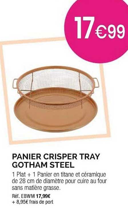 panier crisper tray gotham steel