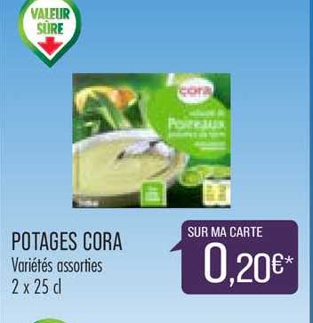 potages cora