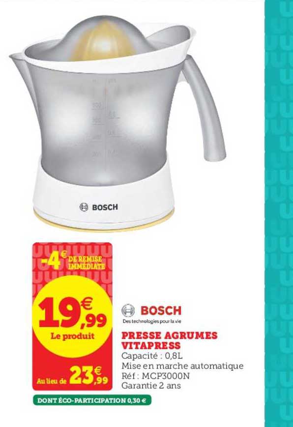 Presse Agrumes Vitapress Bosch