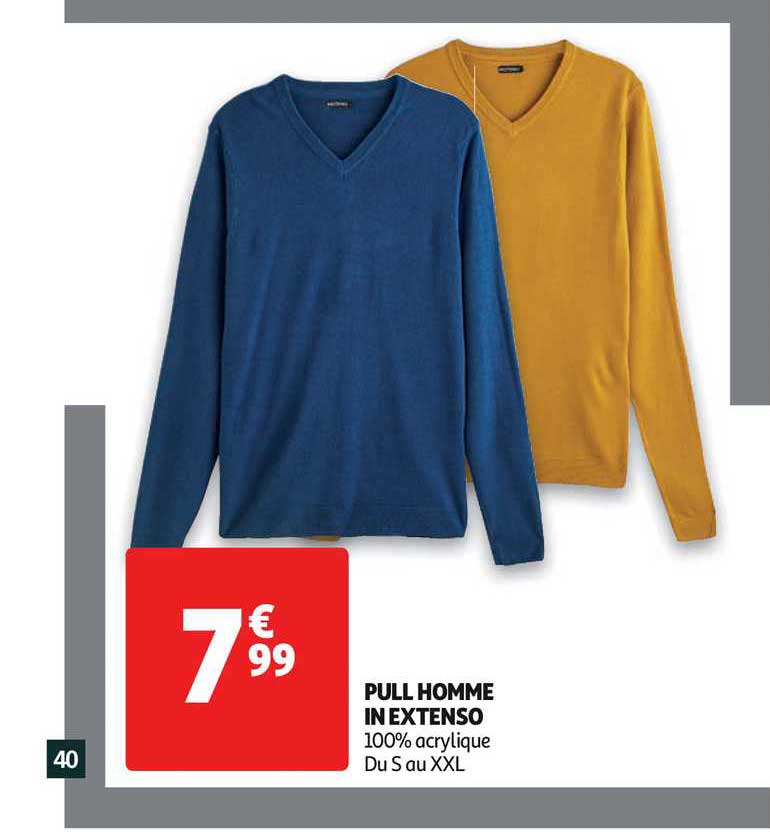 pull homme in extenso