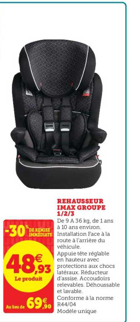 rehausseur imax groupe 1 2 3