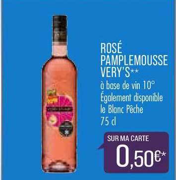 rosé pamplemousse very's