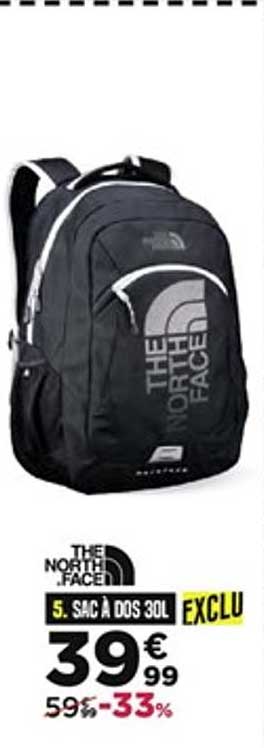 sac à dos 30l the north face