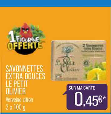savonnettes extra douces le petit olivier