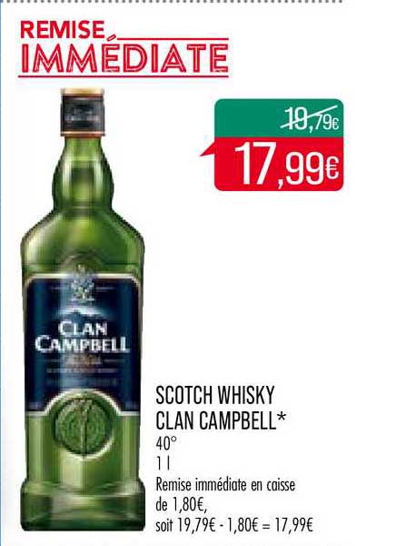 scotch whisky clan campbell
