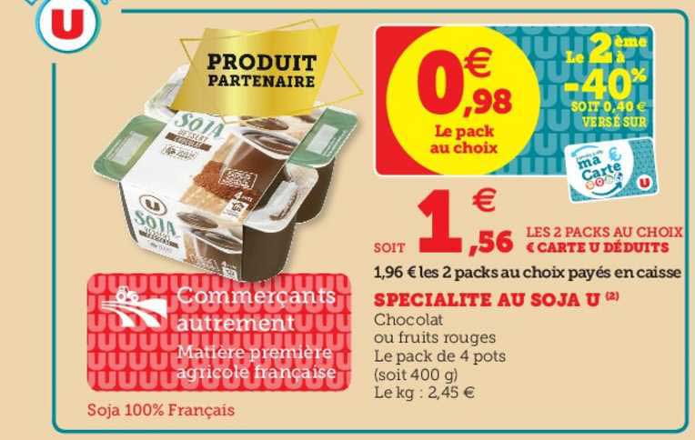 Spécialité Au Soja U
