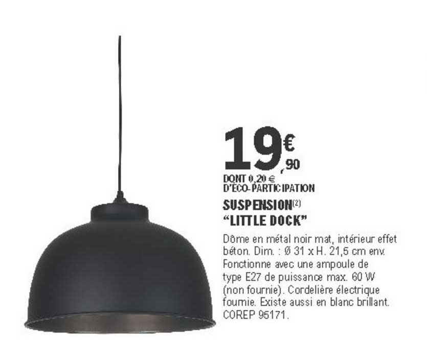 suspension little dock