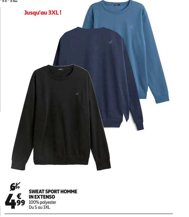 sweat sport homme in extenso