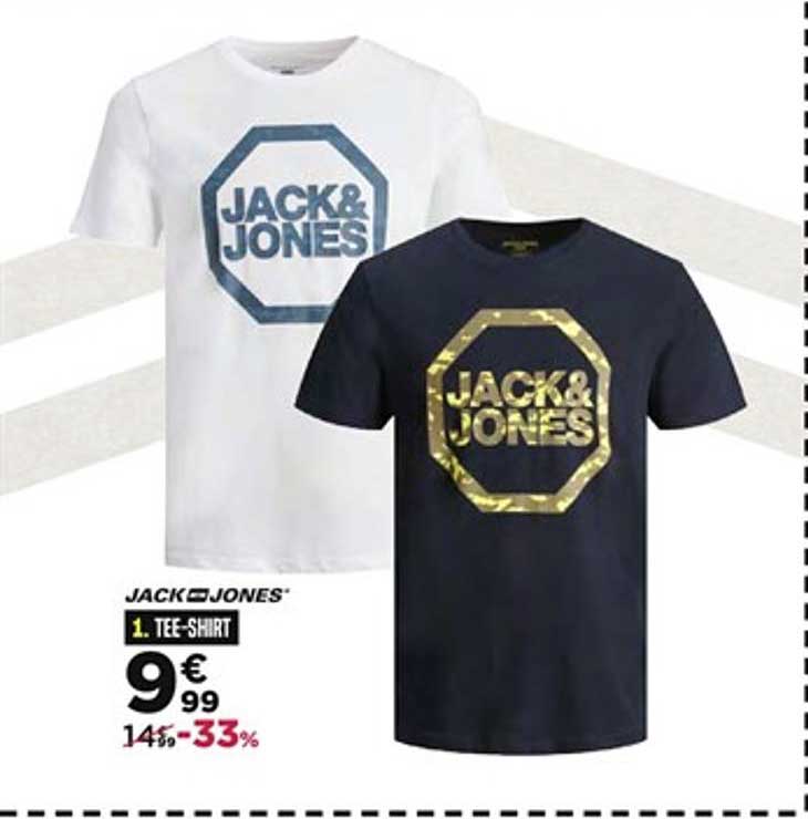 tee shirt jack & jones