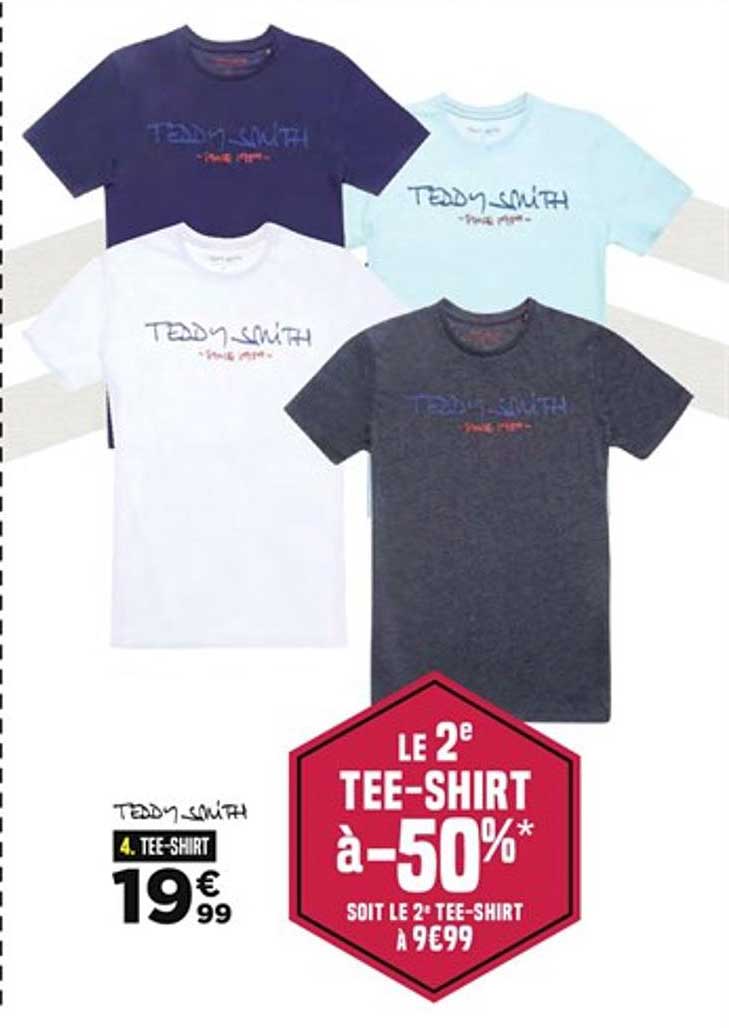Tee Shirt Teddy Smith Le 2e à -50%