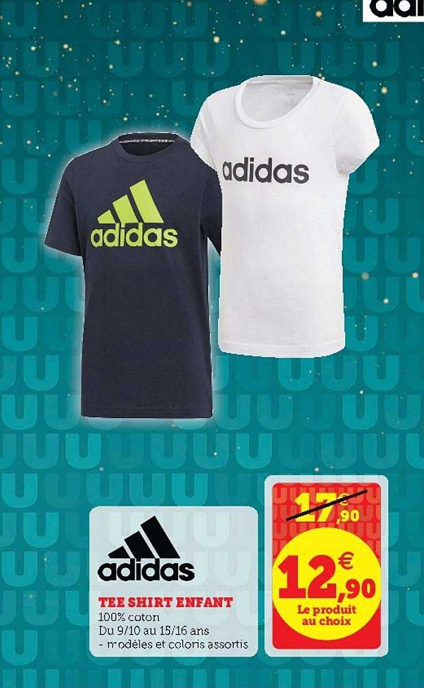 teeshirt enfant adidas