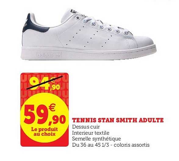 tennis stan smith adulte