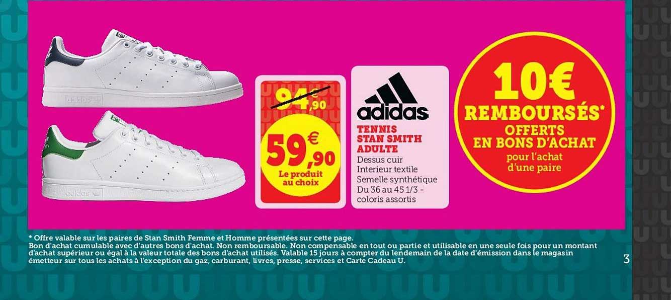 tennis stan smith adulte