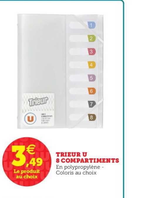Trieur U 8 Compartiments