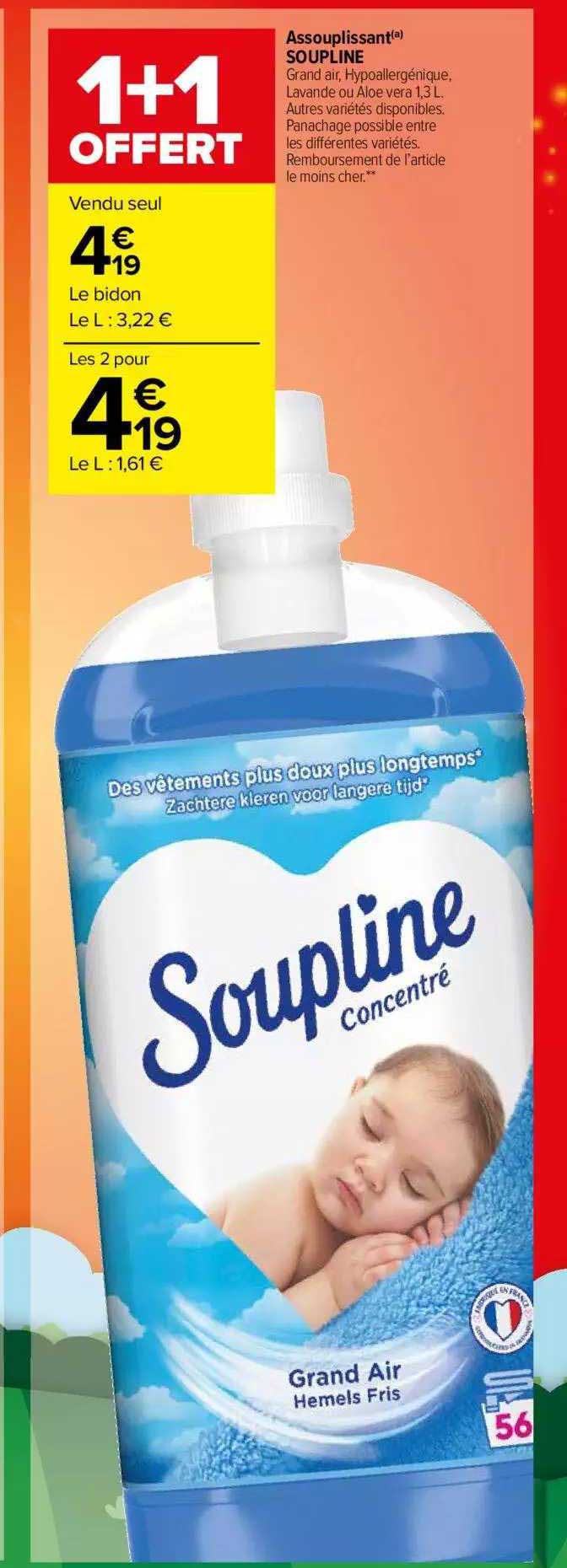 Assouplissant Soupline