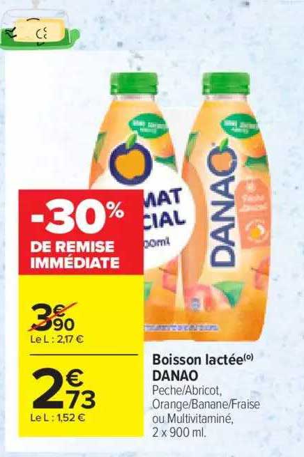 boisson lactée danao