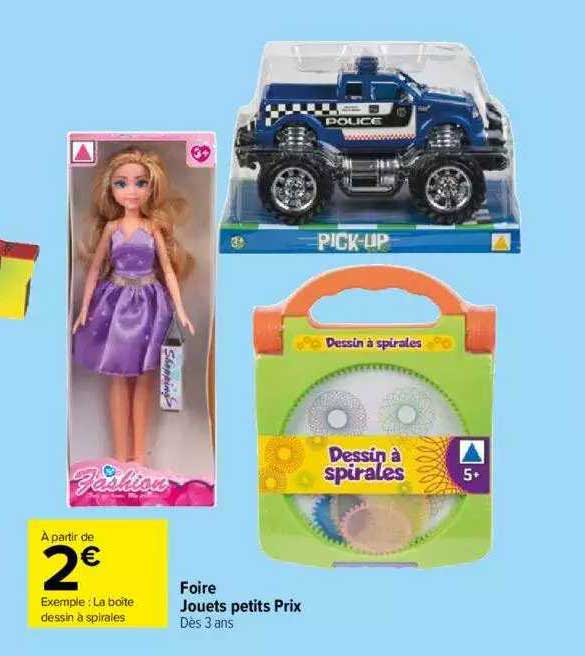 foire jouets petits prix