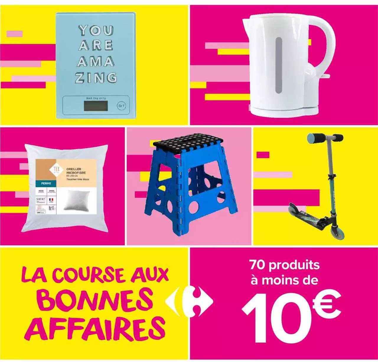 la course aux bonnes affaires