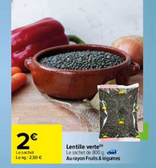 Lentille Verte