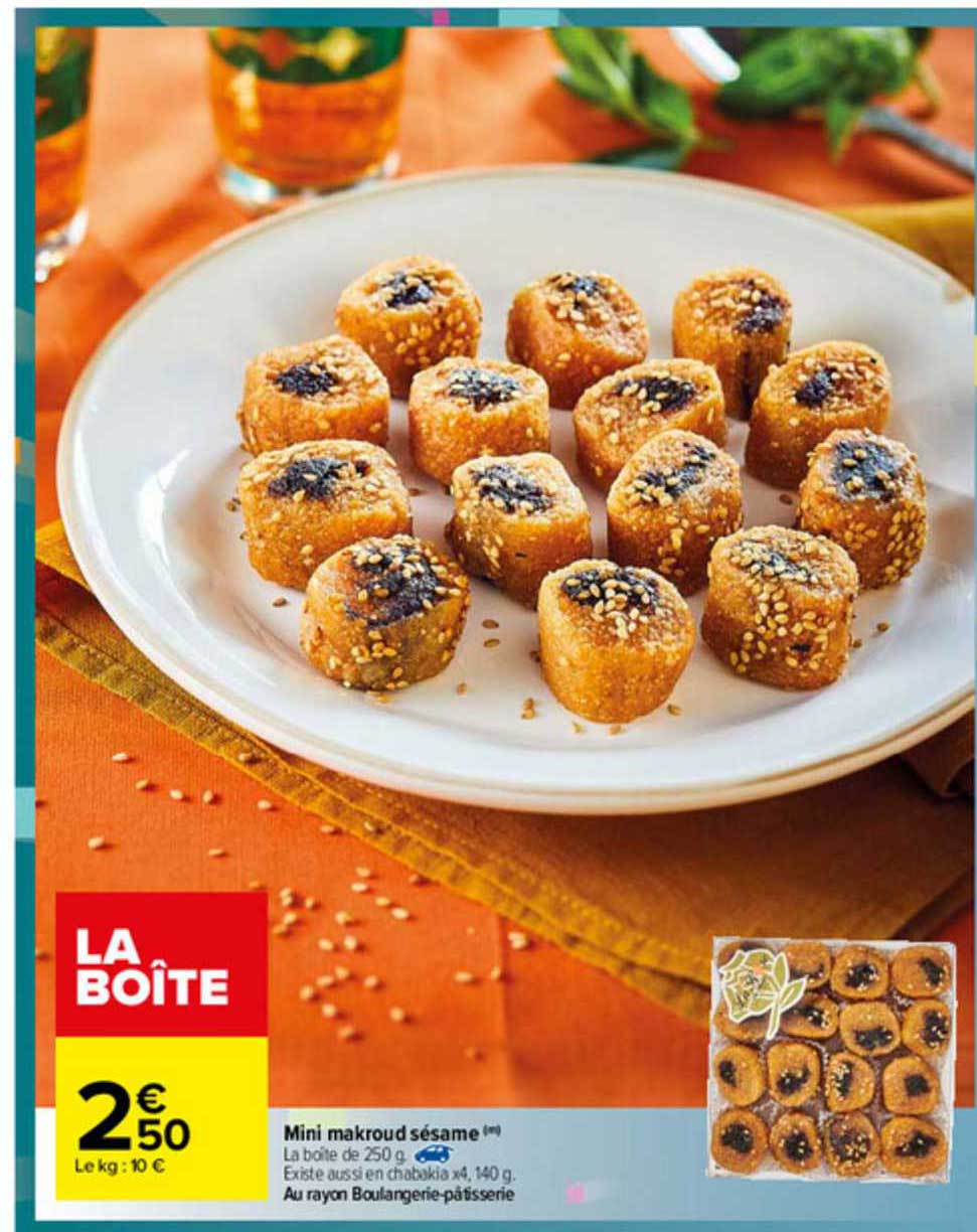 Mini Makroud Sésame