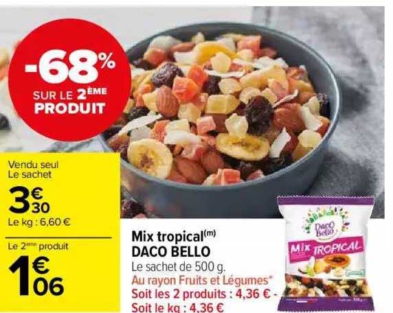 Mix Tropical Daco Bello