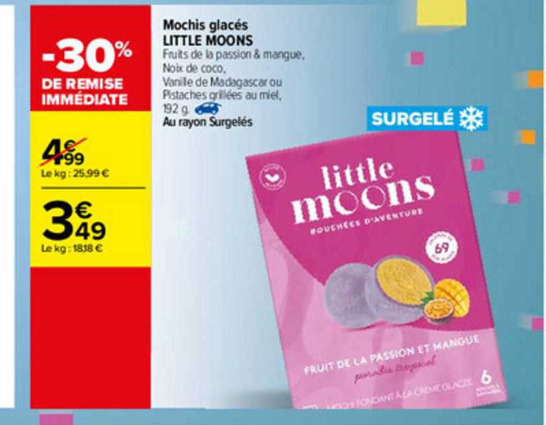 mochis glacés little moons