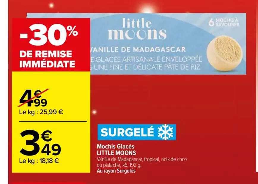 mochis glacés little moons