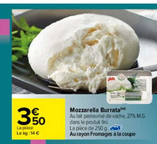 Mozzarella Burrata