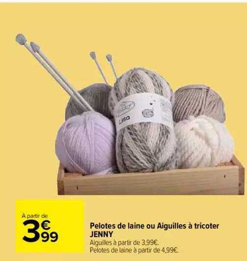 Pelotes De Laine Ou Aiguilles à Tricoter Jenny