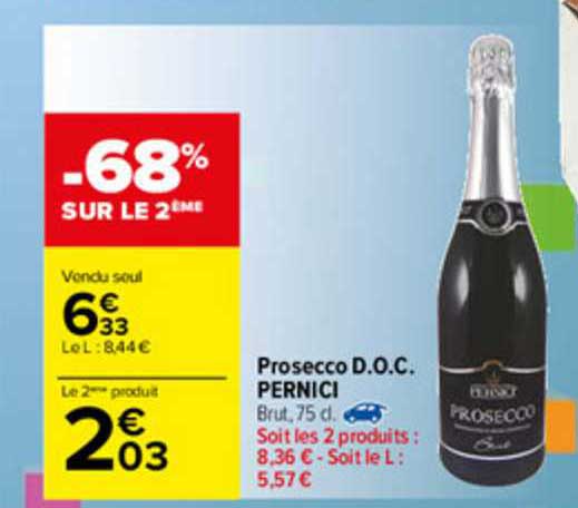 prosecco d.o.c. pernici