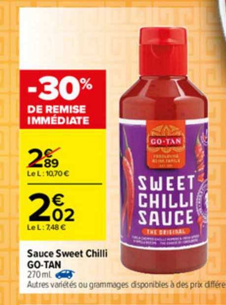 sauce sweet chilli go-tan