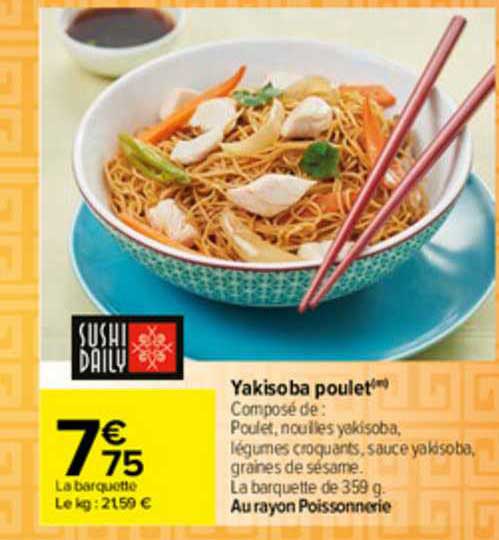 yakisoba poulet