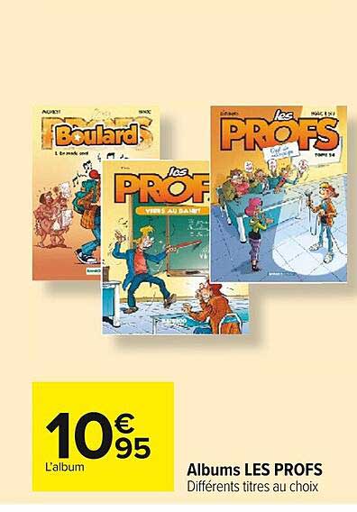 albums les profs