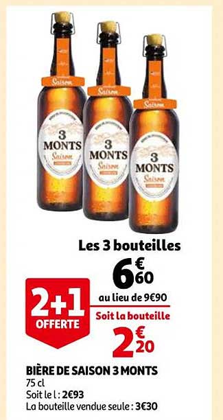 bière de saison 3 monts
