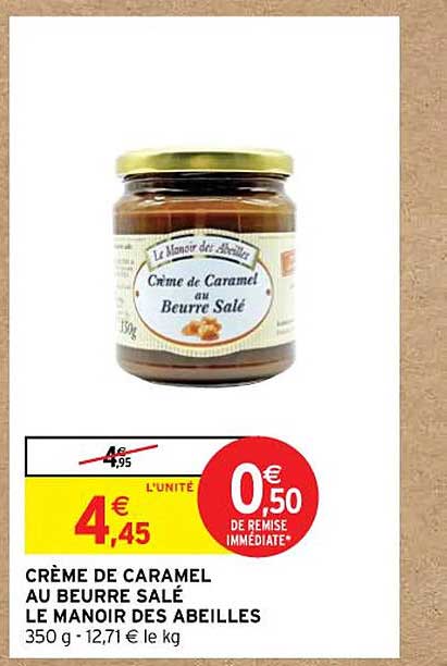 crème de caramel au beurre salé le manoir des abeilles
