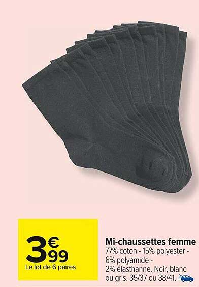 mi-chaussettes femme